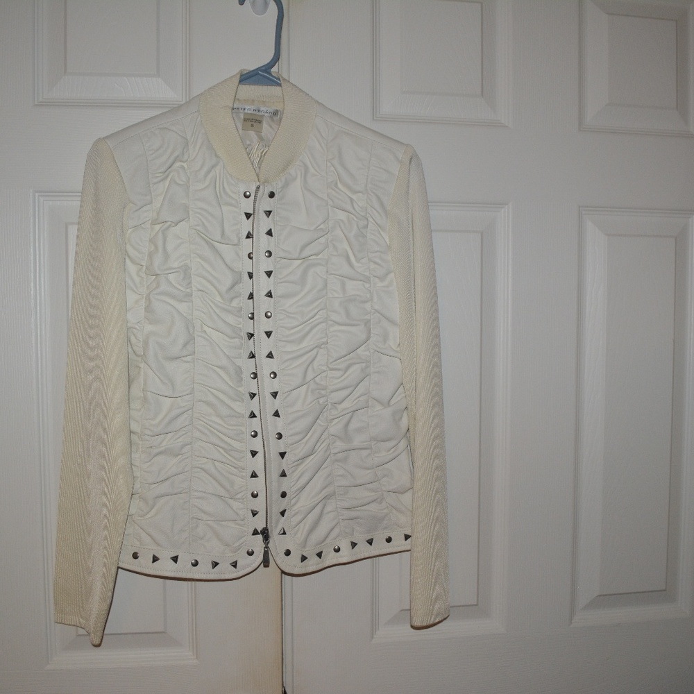 Peter Nygard Light Jacket Cream - like new